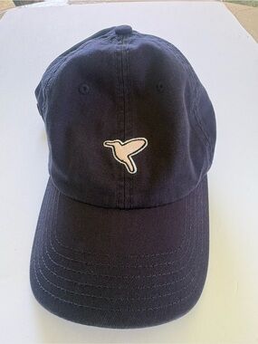 Men's birddogs Navy Baseball Cap with Embroidered pink Logo